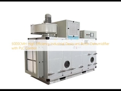 5000CMH ประสิทธิภาพสูง อุตสาหกรรม Desiccant Rotor Dehumidifier ด้วยการควบคุม PLC
