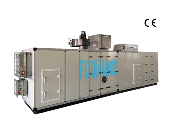 6000m3/h ประสิทธิภาพสูง ล้อซิลิกาเจล อุตสาหกรรม Desiccant Dehumidifier RH 20%