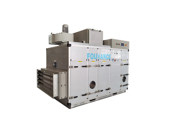 ZCS-7000 อุตสาหกรรมอาหาร Desiccant Dehumidifier ด้วยการออกแบบล้อเจลซิลิกาที่ก้าวหน้า