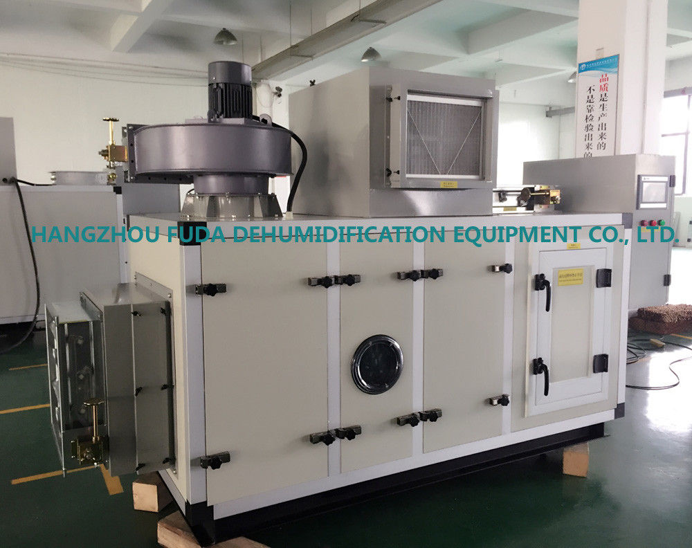 Desiccant Wheel Industrial Desiccant Air Dryer, Dehumidifier ความจุ 23.8kg / h
