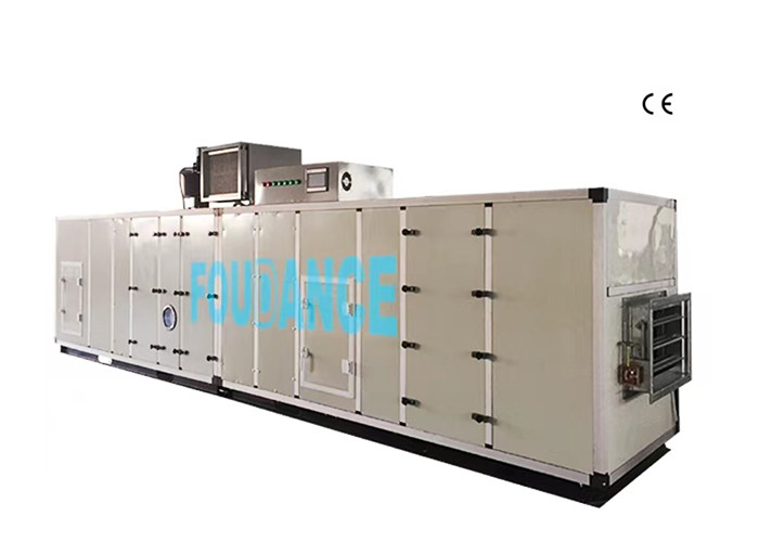 6000m3/h ประสิทธิภาพสูง ล้อซิลิกาเจล อุตสาหกรรม Desiccant Dehumidifier RH 20%