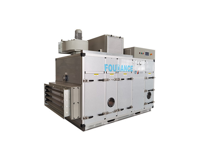 ZCS-7000 อุตสาหกรรมอาหาร Desiccant Dehumidifier ด้วยการออกแบบล้อเจลซิลิกาที่ก้าวหน้า