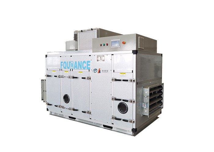 ZCS-7000 อุตสาหกรรมอาหาร Desiccant Dehumidifier ด้วยการออกแบบล้อเจลซิลิกาที่ก้าวหน้า