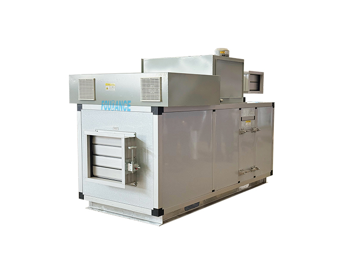 3000CMH เครื่องกําจัดความชื้น Rotor Desiccant อุตสาหกรรมควบคุม PLC อัตโนมัติเต็ม